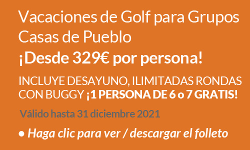 Luxury Pueblo Villa Group Golf Holiday Offer