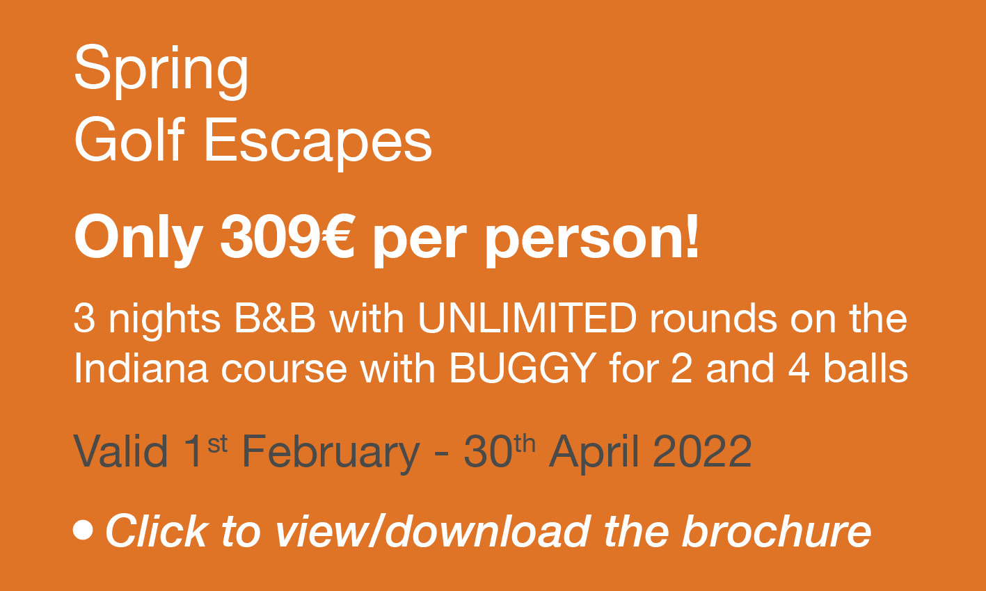 Spring Golf Escapes 2022